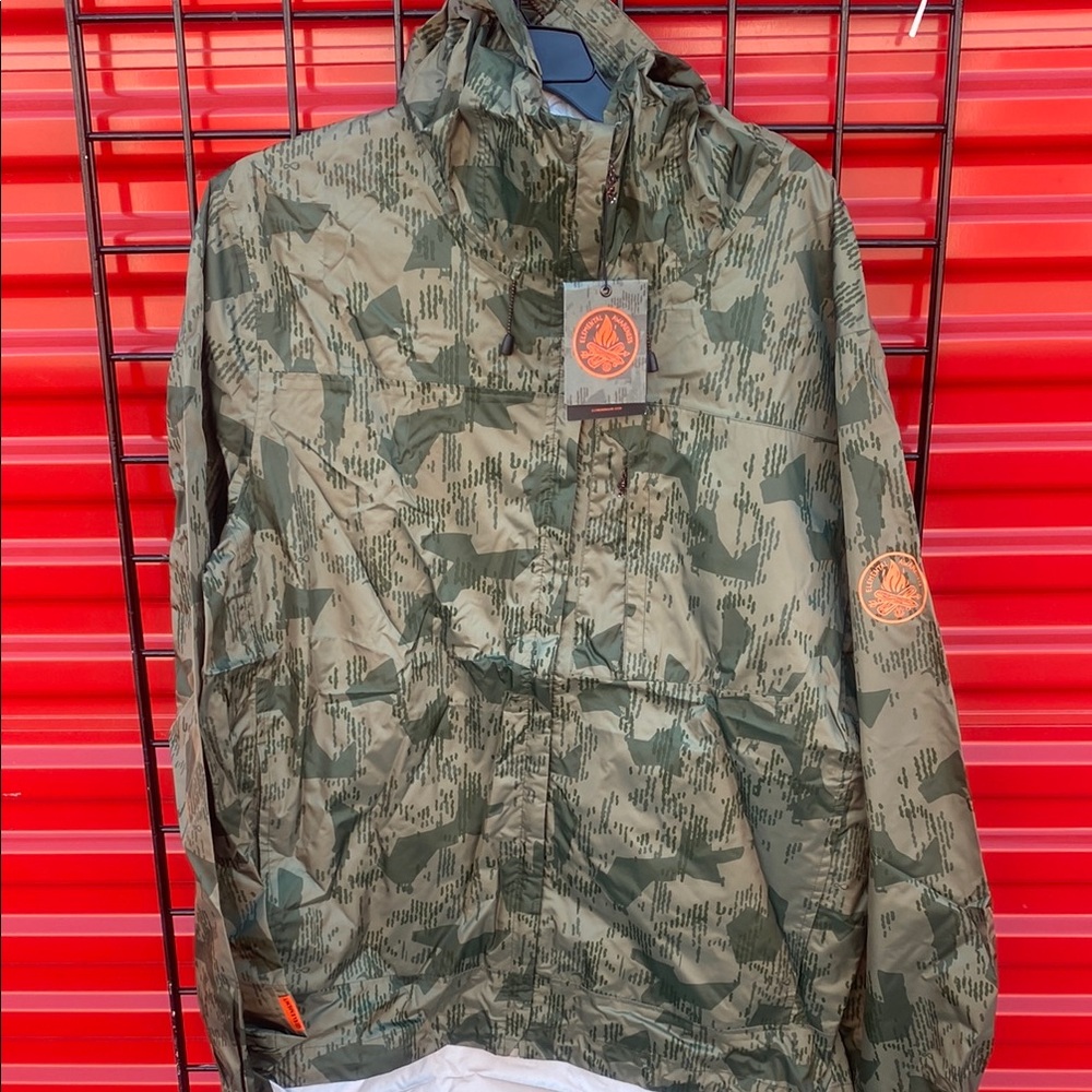 Camouflage Green Jacket